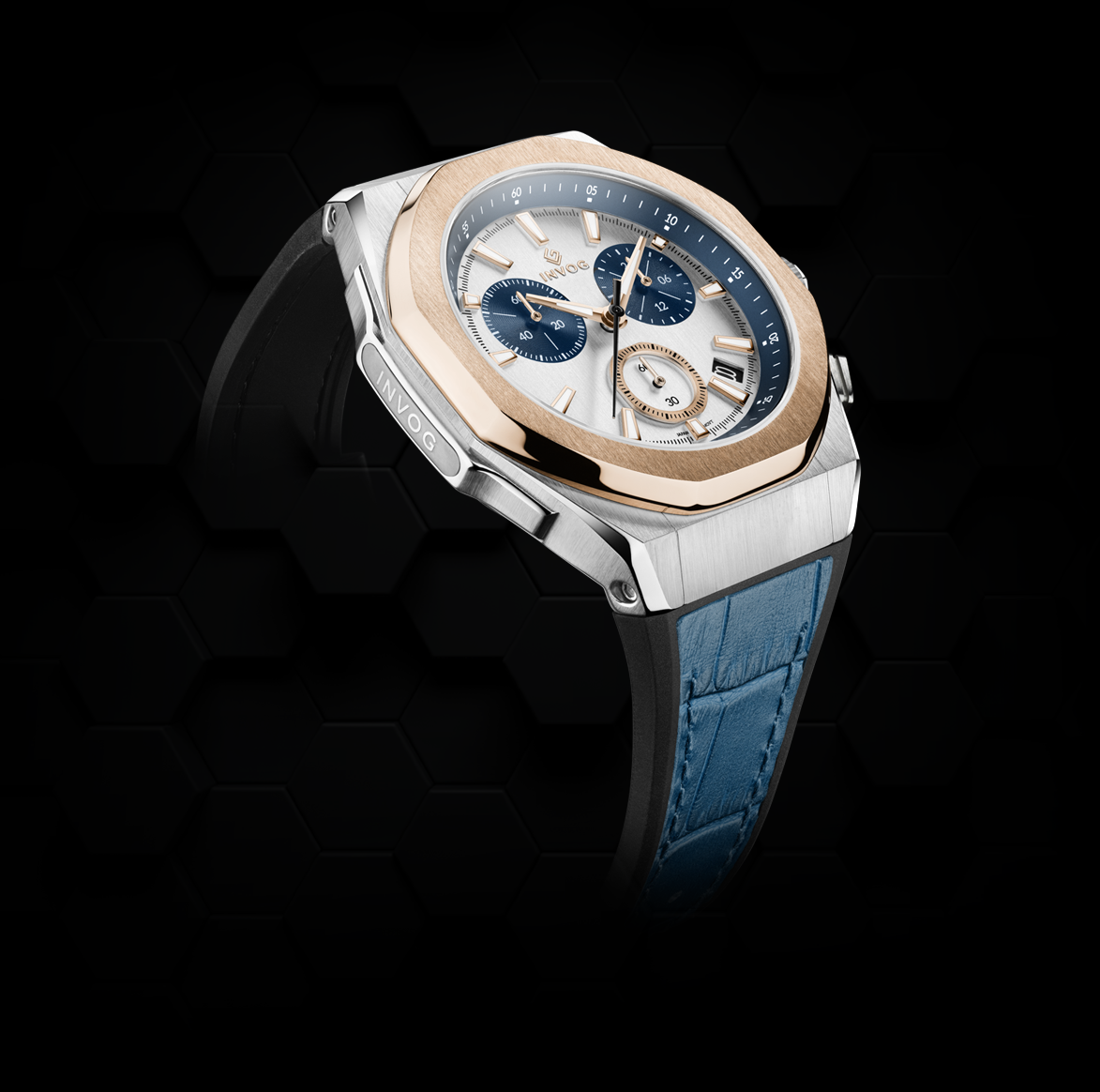 Two-Tone Blue Panda